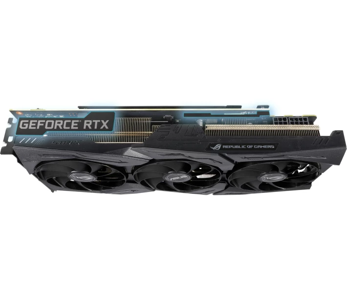 Фото - видеокарту Видеокарта GF RTX 2060 Super 8GB GDDR6 ROG Strix Evo Gaming OC Asus (ROG-STRIX-RTX2060S-O8G-EVO-GAMING)