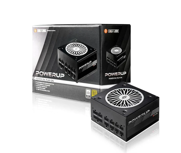 Фото - блок питания для компьютера (ПК) Блок питания Chieftec GPX-850FC, ATX, APFC, 12cm fan, Gold, modular