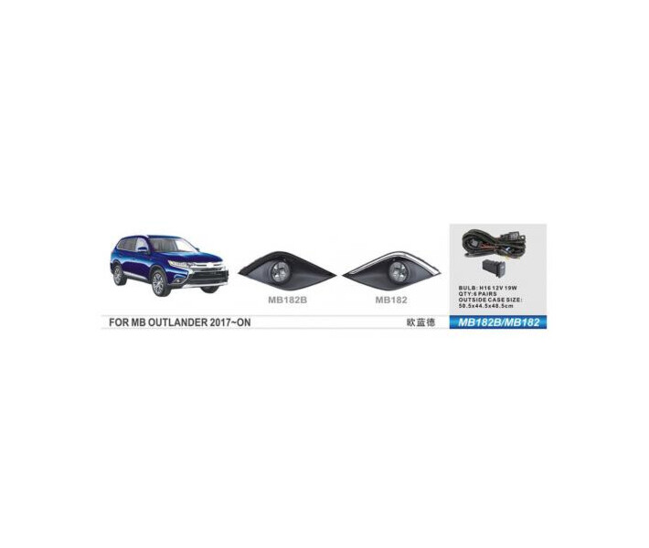 Фото - автофару Фари DLAA Mitsubishi Outlander 2015-18/MB-182 (MB-182)