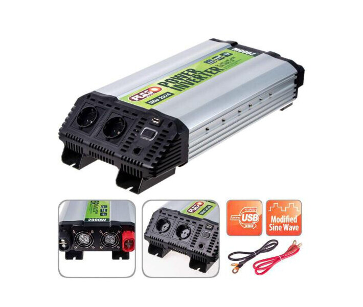 Фото - автомобильный инвертор Інвертор PULSO/IMU-2024/24V-220V/2000W/ (IMU-2024)