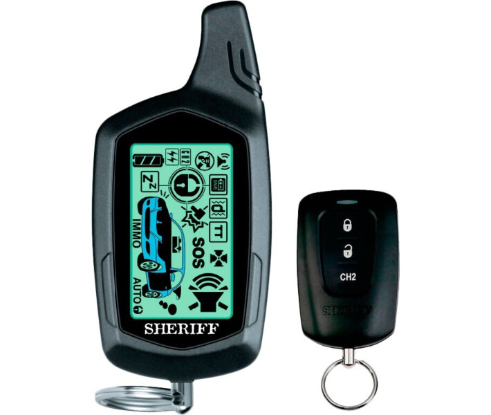 Фото - автосигнализацию Сигнализация SHERIFF ZX-750 PRO Dialog