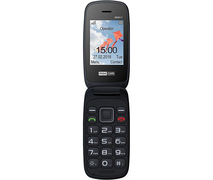 Фото - смартфон и мобильный телефон Мобильный телефон Maxcom MM817 Black