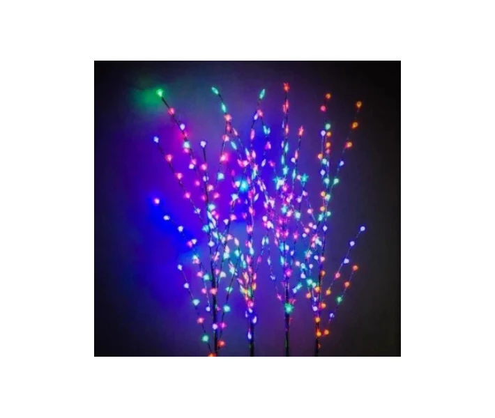 Фото - гирлянду Светодиодное дерево с цветными фигурками 1.5 м 72 Led (звезды и луна) (150605)