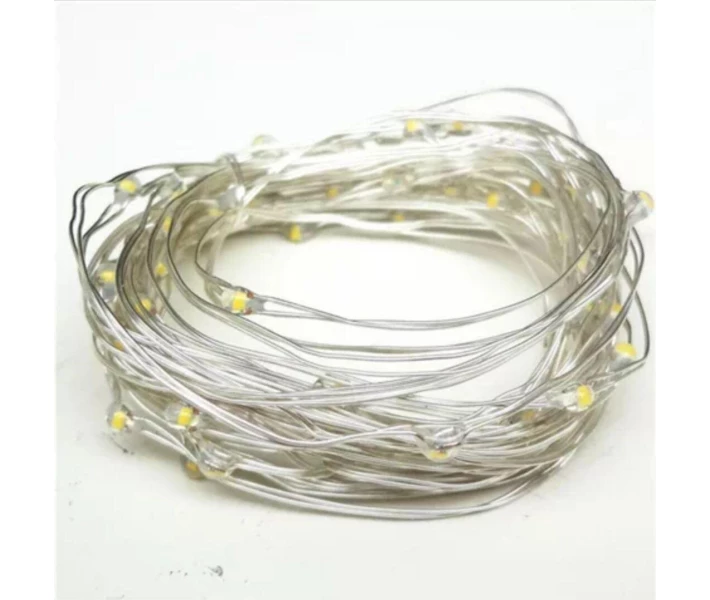 Фото - гирлянду Светодиодная гирлянда 20 м 200 led медный провод на батарейках 3хАА 1 режим (Розовый) 7296 (22482)