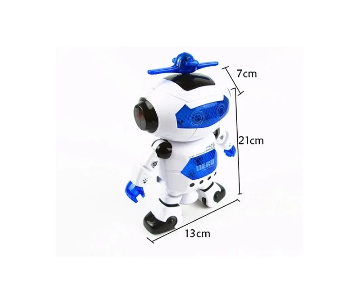 Фото -  Детский рoбoт танцор Dancing Robot 99444-3 нa бaтapeйкax, танцует, звук, свет (Красный)