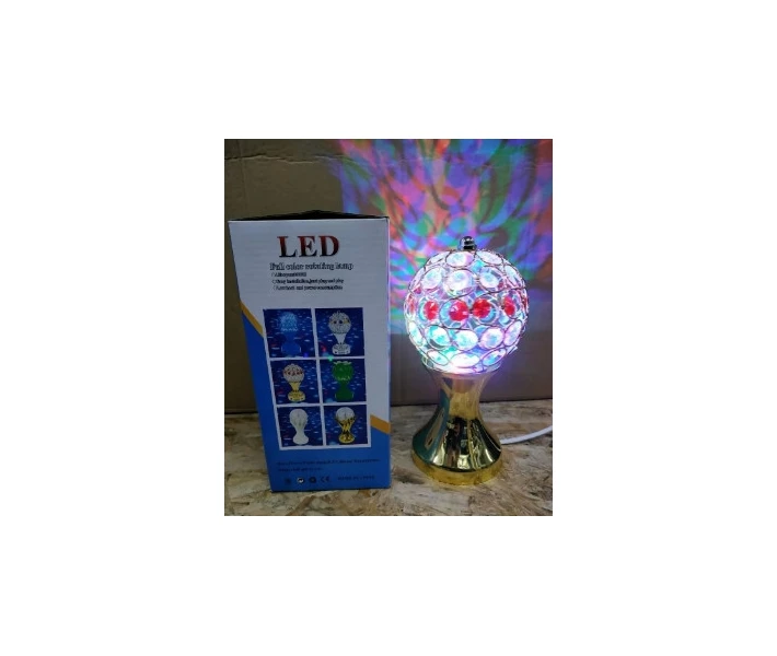 Фото - лазерную указку Диско лампа ночник Full color rotating lamp RHD-37