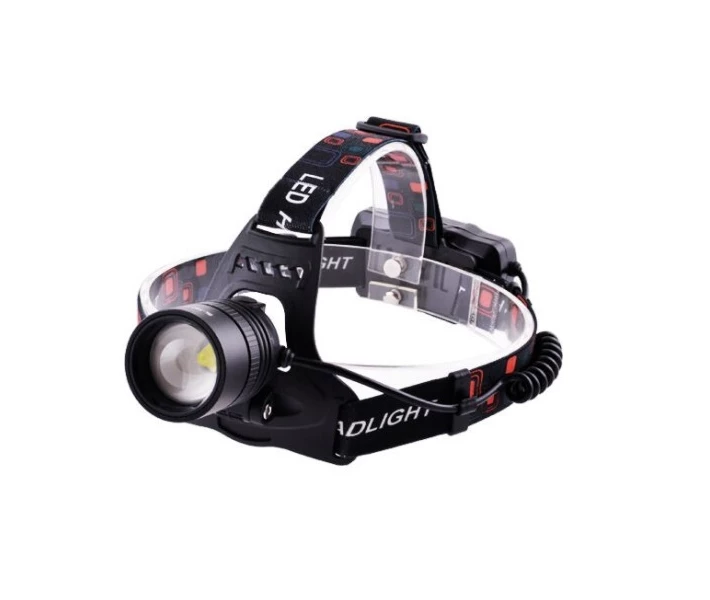 Фото - фонарик Налобный фонарь Police BL-T80-P50 + ЗУ microUSB + 2х18650 (80505)