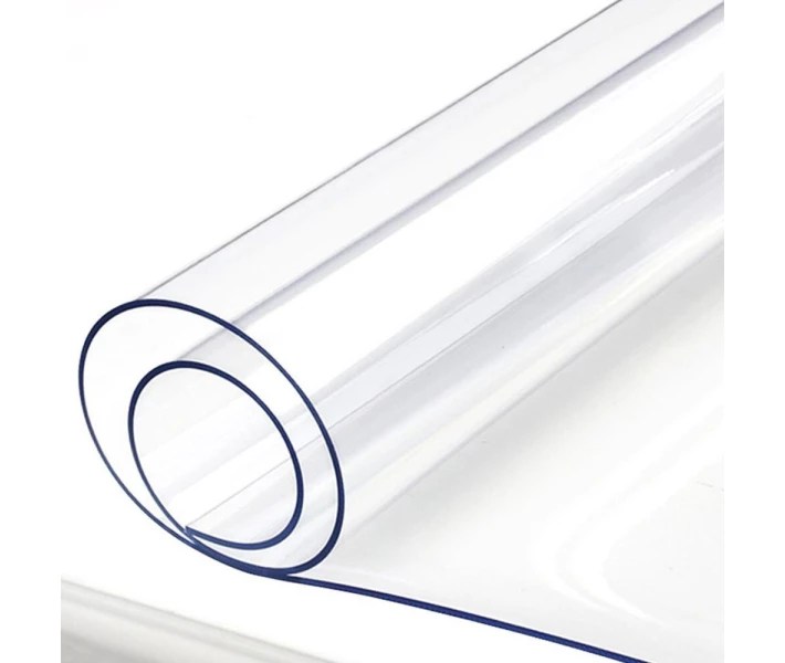 Фото - скатерть и салфетку Мягкое (гибкое, жидкое) стекло скатерть на стол Soft Glass 1.7х1.8м (толщина 1.5 м) Прозрачная (1018157)