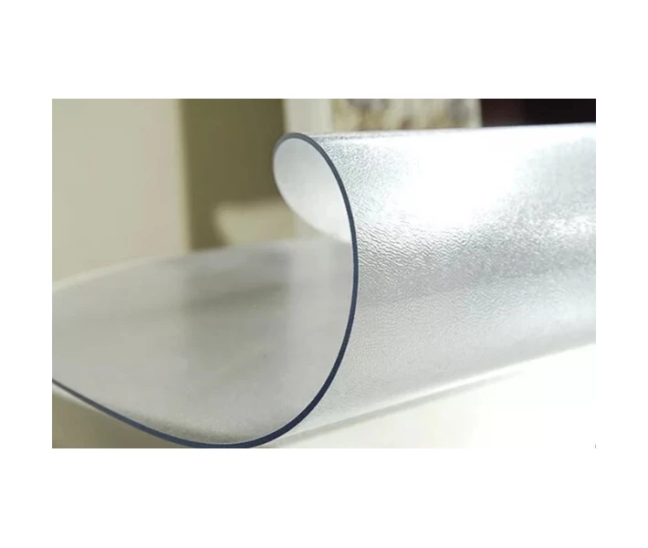 Фото - скатерть и салфетку Силиконовая скатерть Мягкое стекло Soft Glass Покрытие для мебели 2.7х1.0м (толщина 1.0мм) Матовая (1502427)