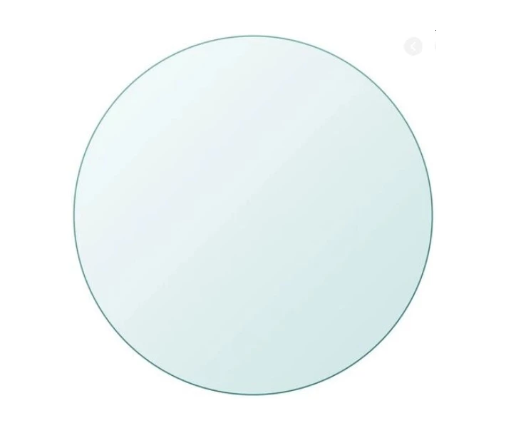 Фото - скатерть и салфетку Круглая скатерть мягкое стекло Soft Glass Покрытие на круглый стол Диаметр - 1.6м (толщина 0.5 мм) Прозрачная (15023316)