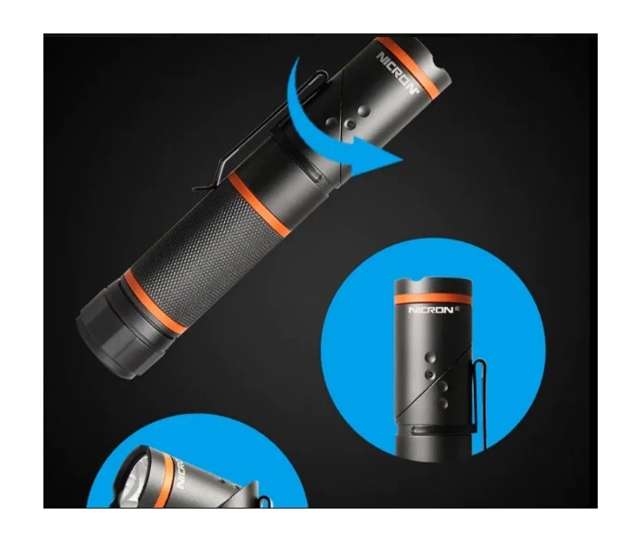 Фото - фонарик Фонарь Nicron N72 Магнит 5Вт 300 Lm IP54 (Оригинал) (7272055)