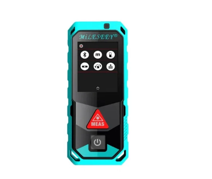 Фото - дальномер Лазерный дальномер рулетка Mileseey T7 40 м Bluetooth Сенсорный дисплей (740040)