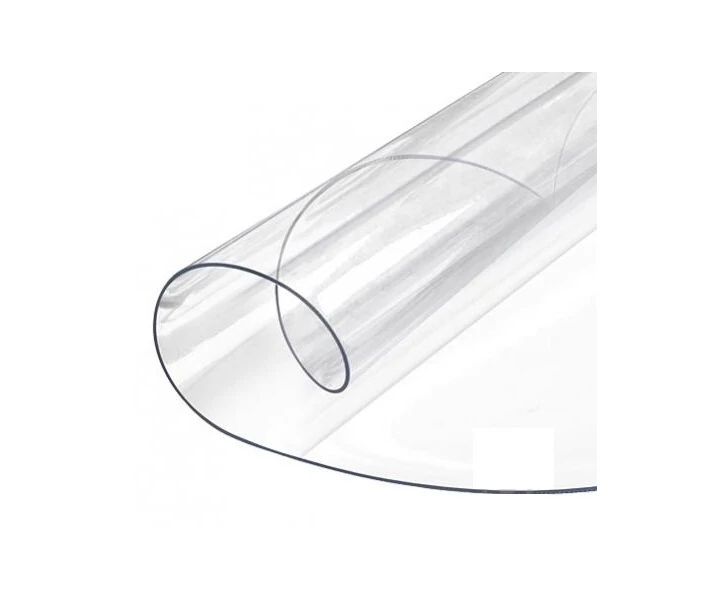 Фото - скатерть и салфетку Гибкое (мягкое, жидкое) стекло скатерть на стол Soft Glass 1.4х1.4м (толщина 2.0 м) Прозрачная (0000214)