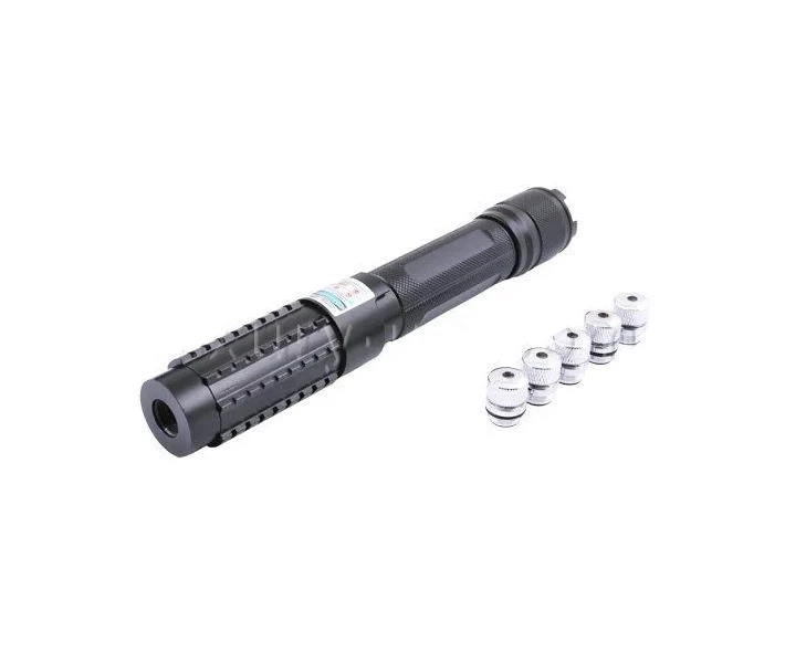 Фото - лазерную указку Фонарь лазер YX-B015 Laser 5 насадок Blue (8015124)