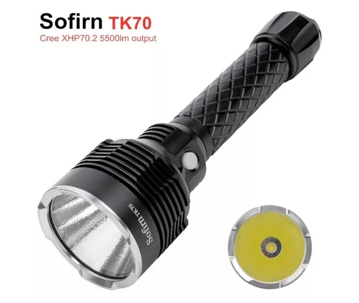 Фото - фонарик Фонарь мощный Sofirn TK70 Cree XHP70.2 5500 Lm (706805)