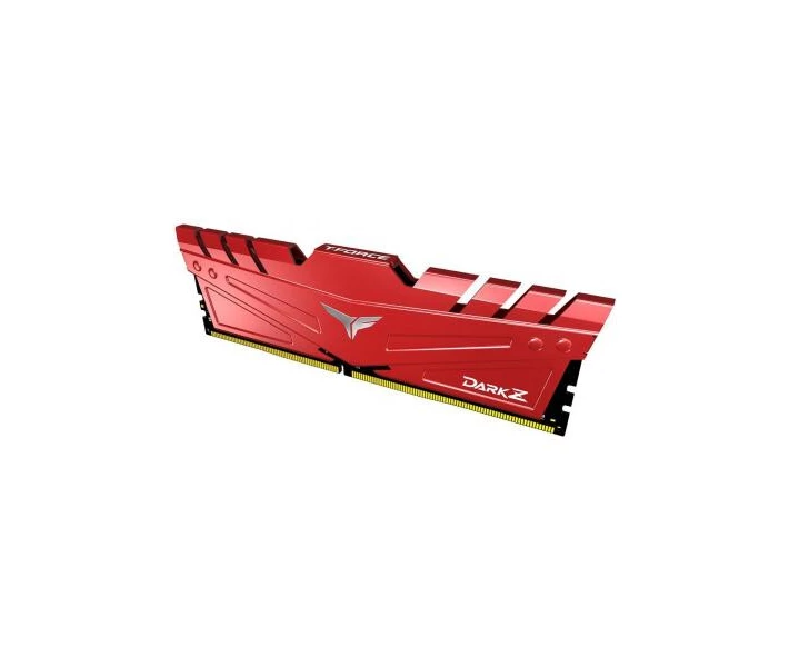 Фото - оперативную память Модуль памяти для компьютера DDR4 16GB (2x8GB) 3000 MHz T-Force Dark Z Red Team (TDZRD416G3000HC16CDC01)