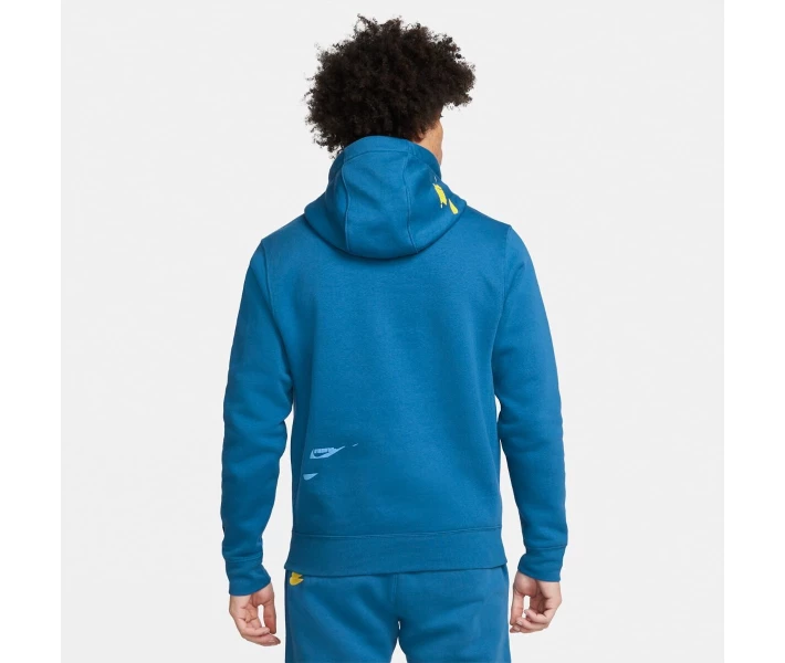 Фото - мужскую толстовку Толстовка Nike SPE+ BB PO HOODIE MFTA бирюзовый DM6873-407 Размер L