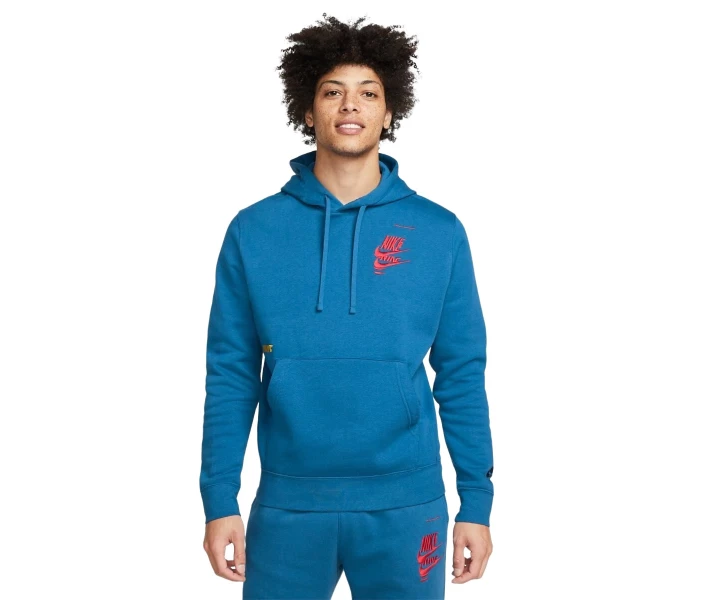 Фото - мужскую толстовку Толстовка Nike SPE+ BB PO HOODIE MFTA бирюзовый DM6873-407 Размер L