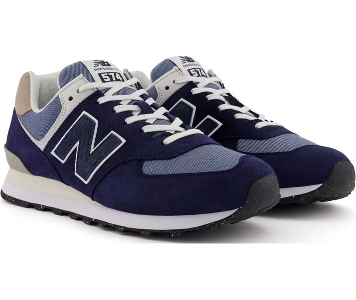 Фото - мужской кроссовок Кроссовки New Balance 574 Textile синие ML574RE2 Размер EU-42 (ML574RE2_EU-42)