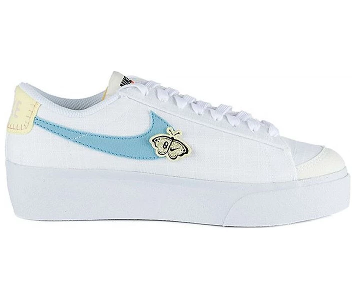 Фото - женский кроссовок Кроссовки женские Nike W BLAZER LOW PLATFORM SE NN белые DJ6376-100 Размер EU-39 (DJ6376-100_EU-39)