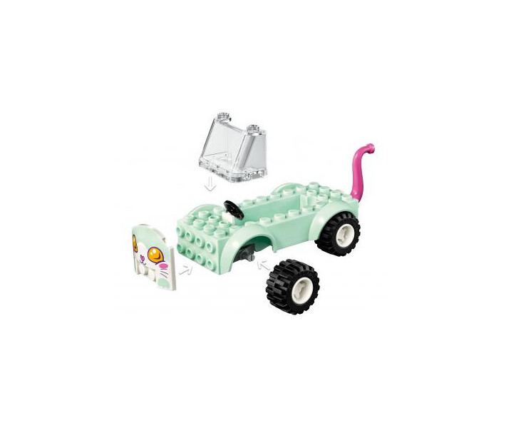 Фото - детский конструктор Конструктор LEGO Friends Авто парикмахера для кошек 60 деталей (41439)