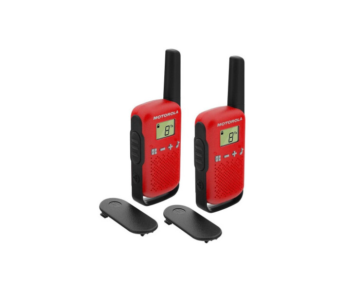 Фото - радиостанцию Портативная рация Motorola TALKABOUT T42 Red Twin Pack (B4P00811RDKMAW)