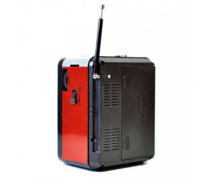 Фото - радиоприемник Радиоприемник с USB выходом GOLON RX-9100 Чёрный с красным