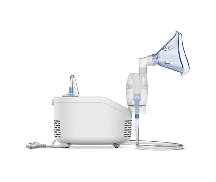 Фото - ингалятор Ингалятор (небулайзер) Omron NE-C101 Essential компрессорный гарантия 3 года (in-18171)