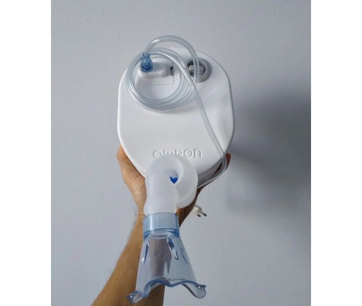 Фото - ингалятор Ингалятор (небулайзер) Omron NE-C101 Essential компрессорный гарантия 3 года (in-18171)