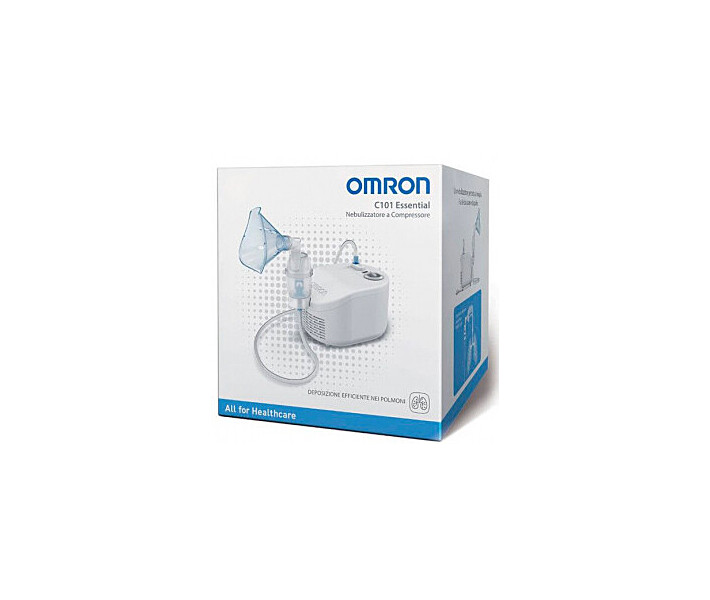Фото - ингалятор Ингалятор (небулайзер) Omron NE-C101 Essential компрессорный гарантия 3 года (in-18171)