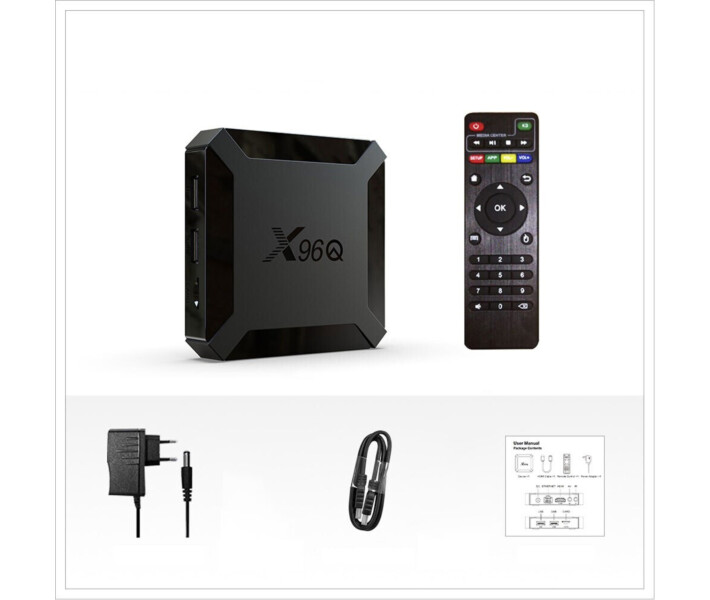 Фото - приставку Smart TV YouTV Максимальный на 12 месяцев для пяти устройств + Смарт ТВ приставка X96Q 2/16 Гб Smart TV Box