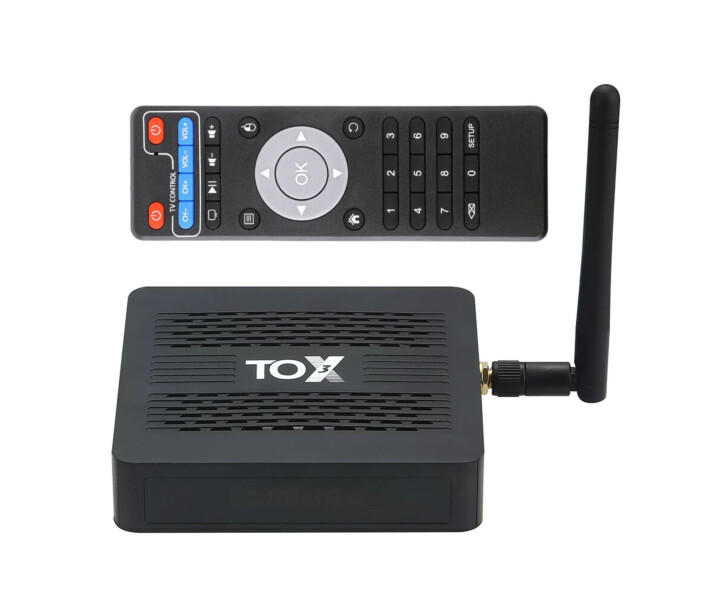 Фото - приставку Smart TV Смарт ТВ приставка TOX3 4/32 Гб rev. 2 Smart TV Box Android 11
