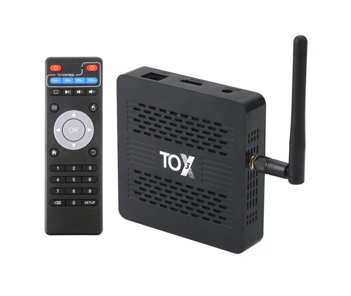Фото - приставку Smart TV Смарт ТВ приставка TOX3 4/32 Гб rev. 2 Smart TV Box Android 11