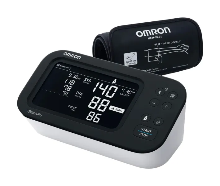 Фото - тонометр Тонометр Omron 10 AFib Series BP7465 (HEM-7381T1-AZ) [166301]