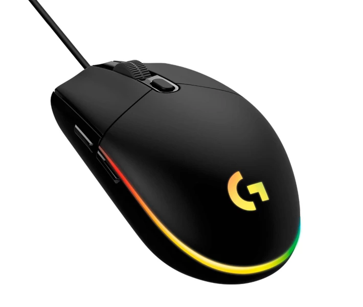 Фото - мышку для ноутбука Мышь игровая Logitech G102 Lightsync Black (910-005823)