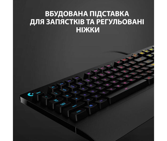 Фото - клавиатуру Клавиатура игровая Logitech G213 Prodigy Gaming Keyboard USB UKR (920-010740)