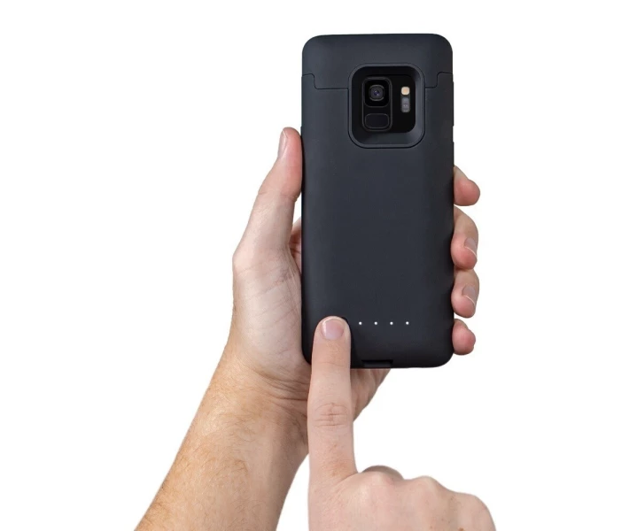 Фото - чехол для смартфона Чехол-аккумулятор с беспроводной зарядкой Power Bank Mophie Juice Pack 2070 mAh JP-SGS9 для Samsung Galaxy S9 (5.8") Black