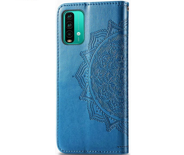 Фото - чехол для смартфона Кожаный чехол (книжка) Art Case с визитницей для Xiaomi Redmi 9 Power Синий (161726)