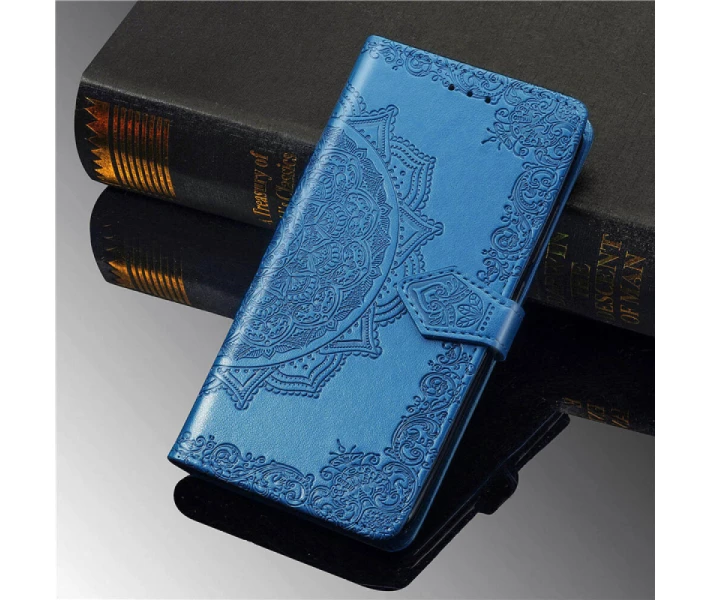 Фото - чехол для смартфона Кожаный чехол (книжка) Art Case с визитницей для Xiaomi Redmi 9 Power Синий (161726)