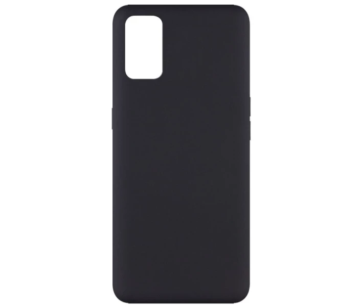 Фото - чехол для смартфона Чехол Silicone Cover Full without Logo (A) для Oppo A52 Черный / Black (153384)