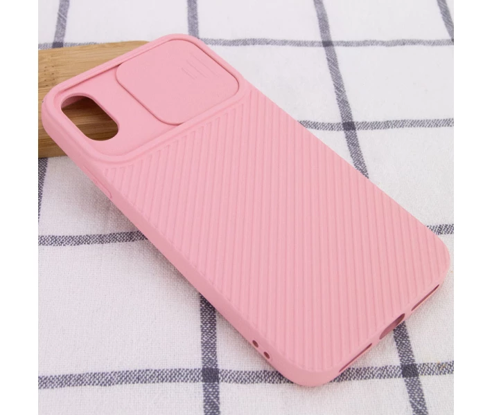 Фото - чехол для смартфона Чехол Camshield Square TPU со шторкой для камеры для Apple iPhone XS Max (6.5") Rose Gold (163609)
