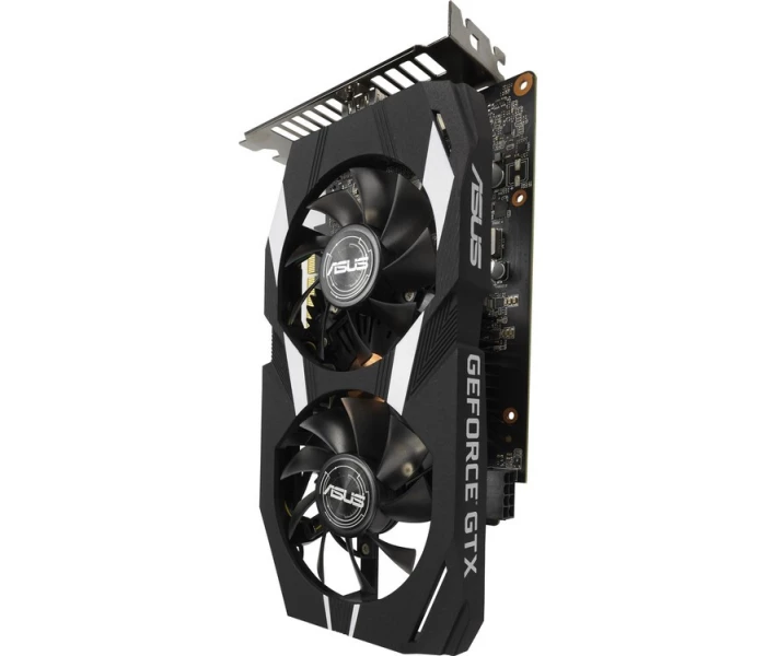 Фото - видеокарту Видеокарта Asus GF GTX 1660Ti 6GB Dual OC (DUAL-GTX1660TI-O6G)