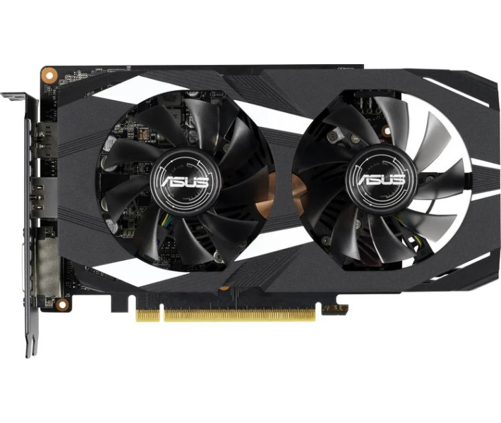 Фото - видеокарту Видеокарта Asus GF GTX 1660Ti 6GB Dual OC (DUAL-GTX1660TI-O6G)