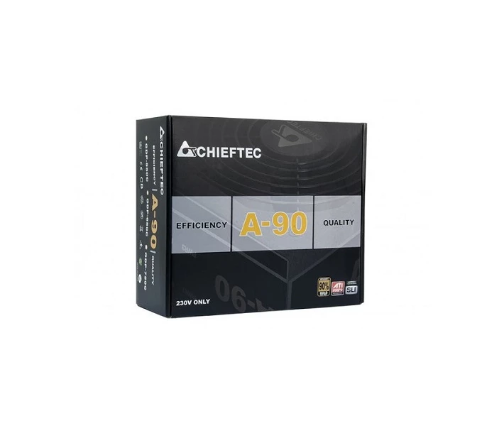 Фото - блок питания для компьютера (ПК) Блок питания 650W Chiefteс A-90 GDP-650C 140mm Modular Retail Box