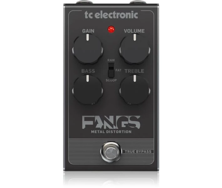 Фото - педаль эффектов Педаль эффектов TC Electronic Fangs Metal Distortion