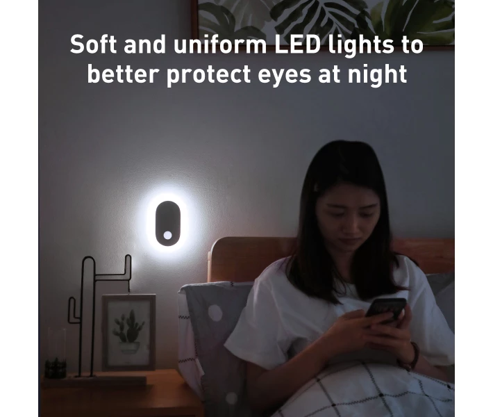 Фото - ночник Лампа-ночник индукционная BASEUS Sunshine series White light белый свет 500mAh DGSUN-RB02