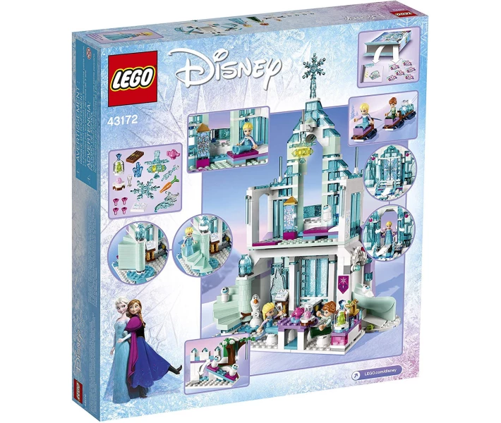Фото - детский конструктор LEGO Disney Princesses Elsa's Magical Ice Palace Волшебный ледяной замок Эльзы (43172)