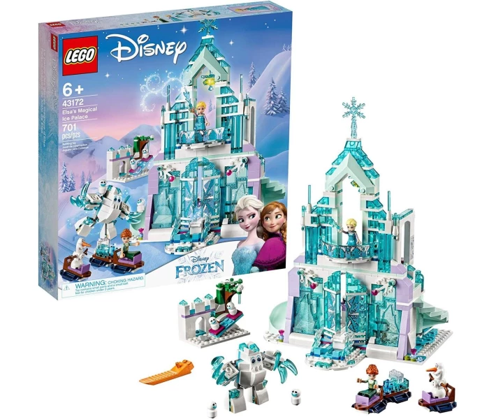 Фото - детский конструктор LEGO Disney Princesses Elsa's Magical Ice Palace Волшебный ледяной замок Эльзы (43172)