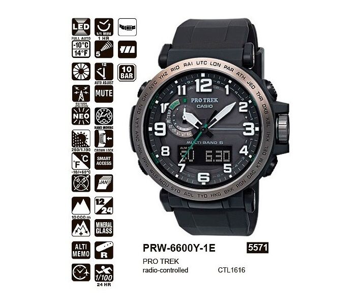 Naruchnye Chasy Casio Prw 6600y 1er Kupit V Kieve Ceny Na Allo Ua Harkov Dnepr Odessa I Vsya Ukraina