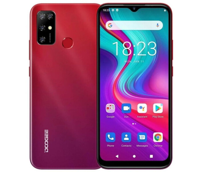 Фото - смартфон и мобильный телефон Doogee X96 2/32Gb Brick Red